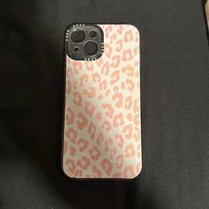 iphone 13 pink cheetah case